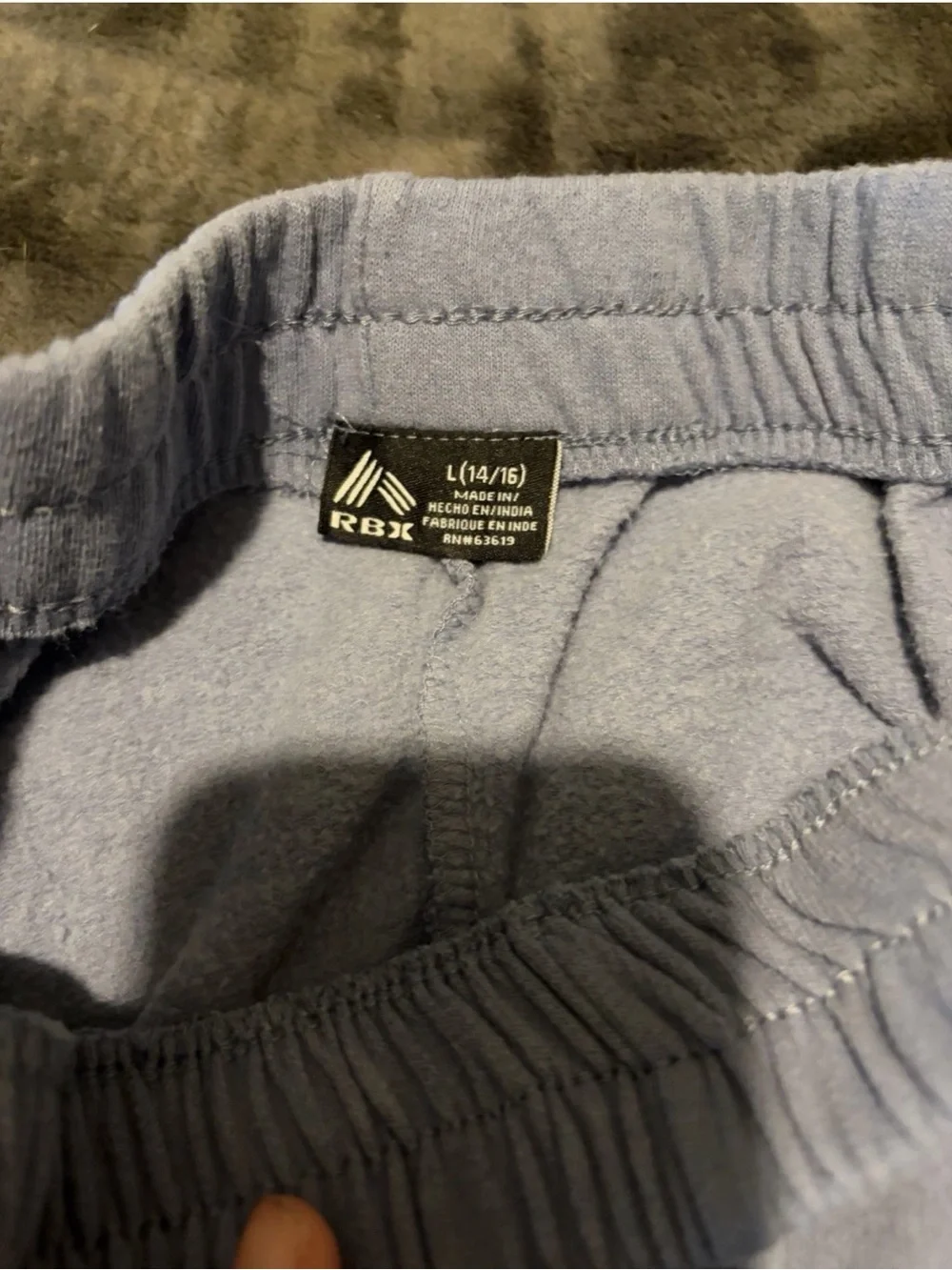 RBX Light Gray Cargo Sweatpants for Kids